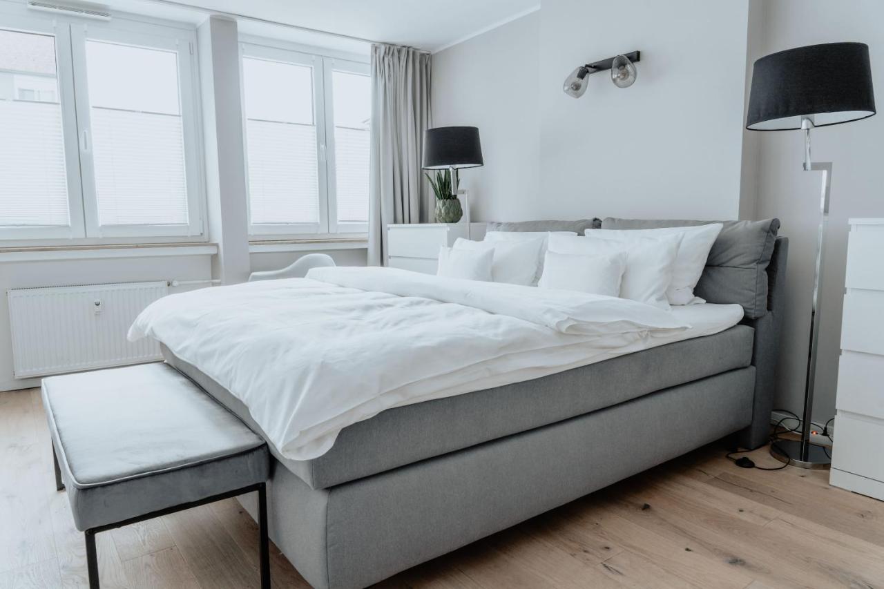 מונסטר 2-Zimmer City Apartment 57M² Mit King Size Bett Und Kueche מראה חיצוני תמונה
