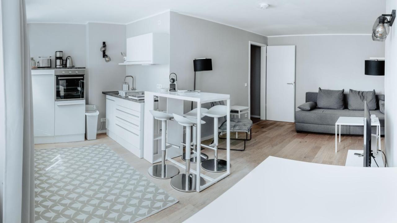 מונסטר 2-Zimmer City Apartment 57M² Mit King Size Bett Und Kueche מראה חיצוני תמונה